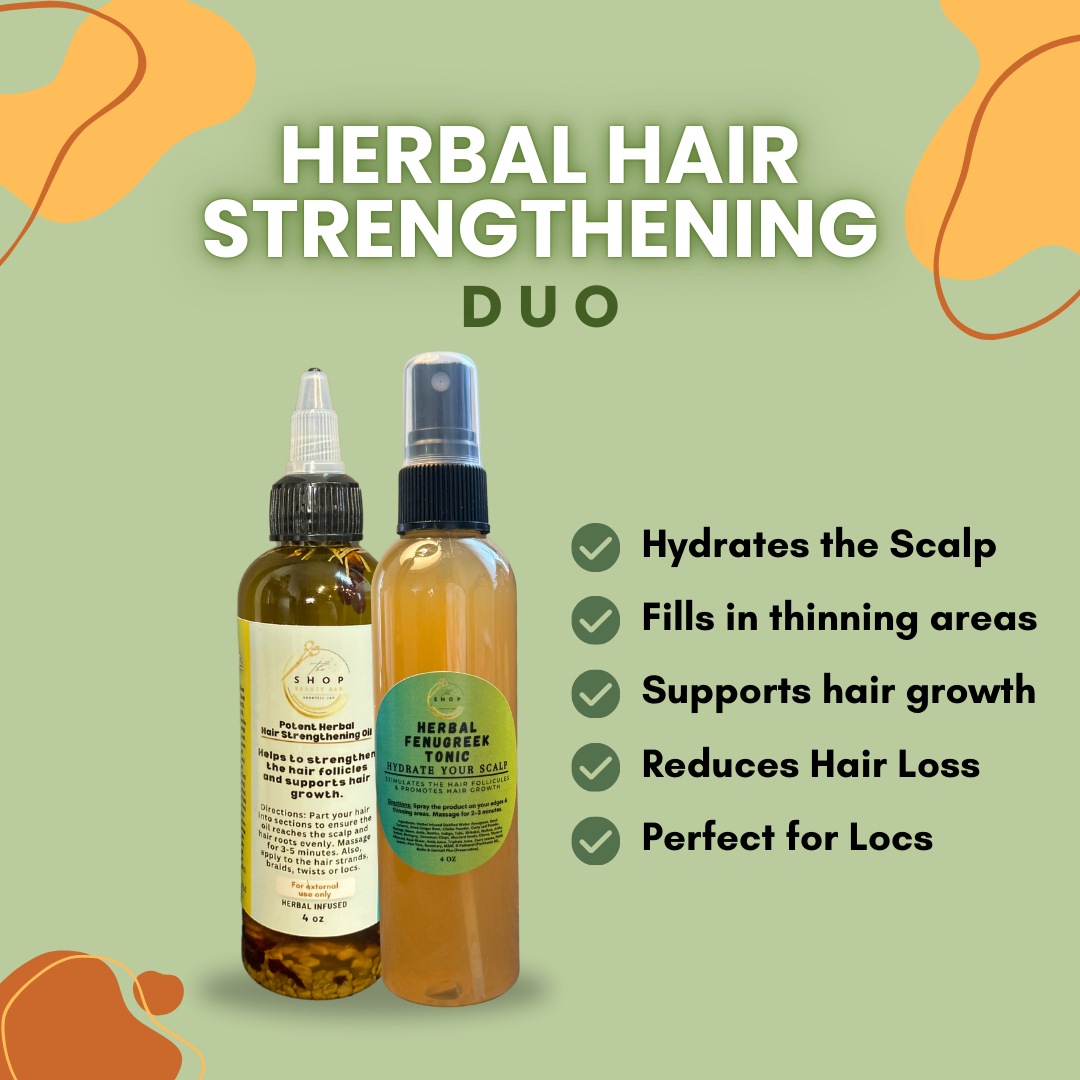 Fenugreek/Herbal Hair Growth Duo