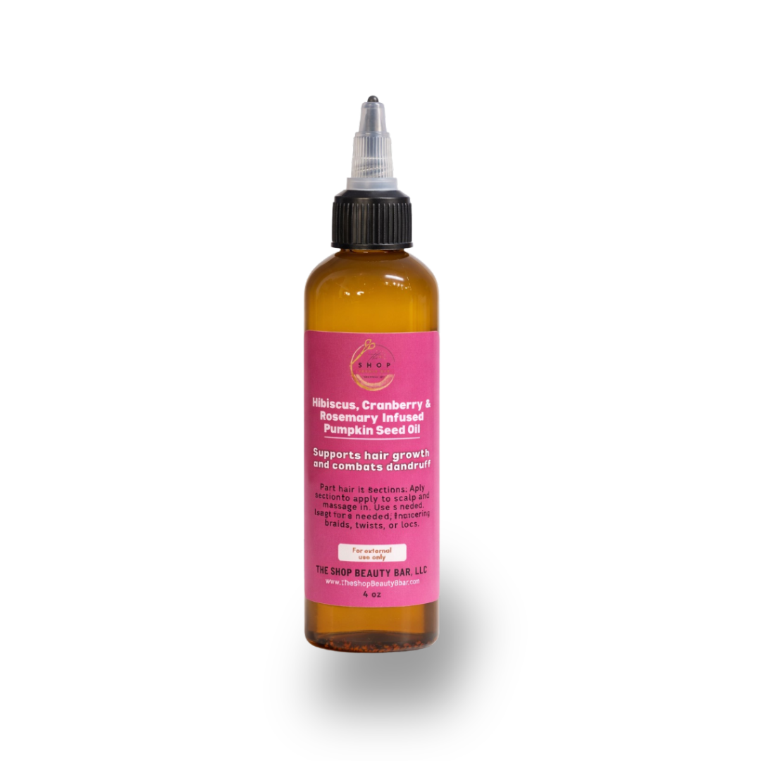 Hibiscus, Cranberry & Rosemary Infused Pumpkin Seed Oil