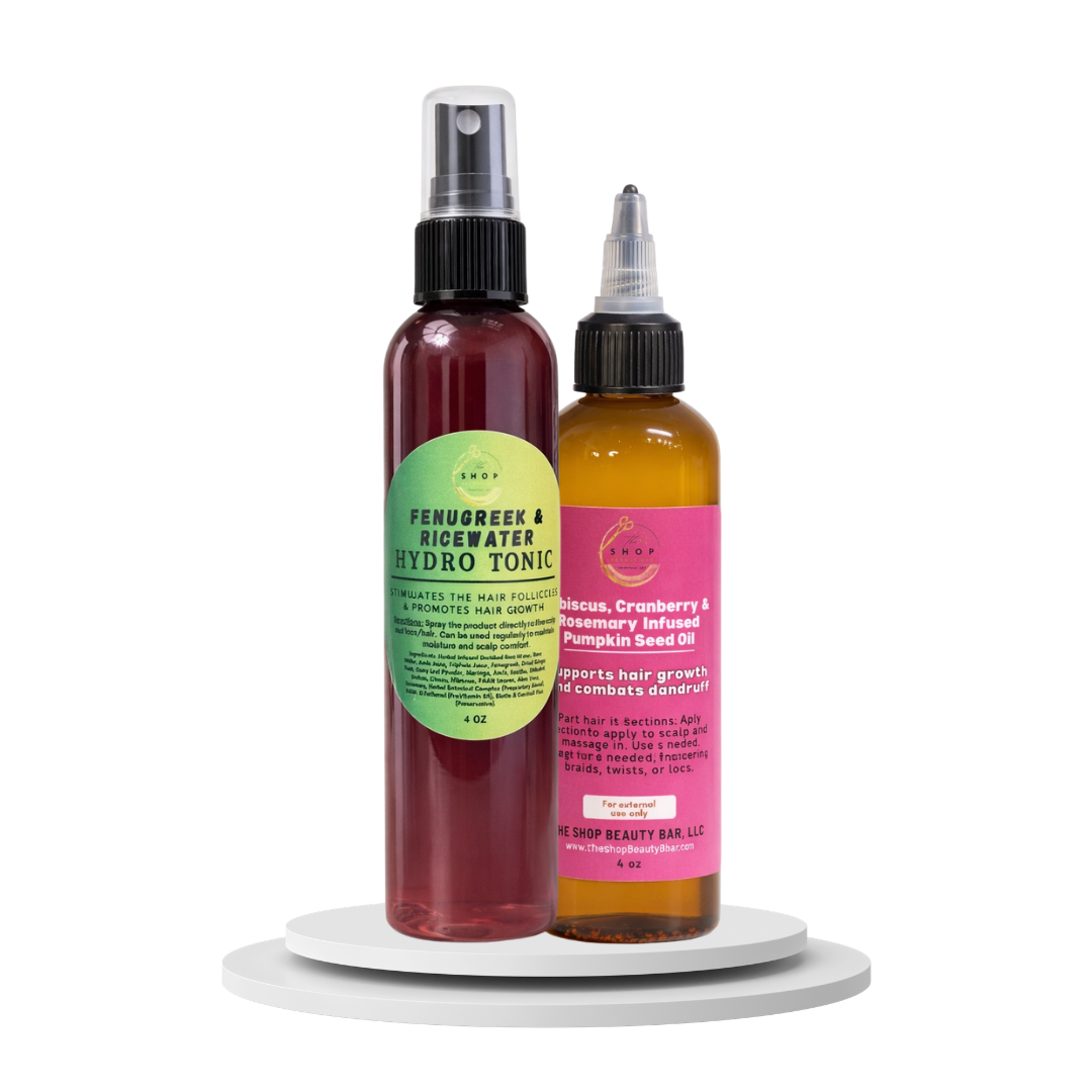 Hydro Scalp Health + Cranberry & Hibiscus Duo