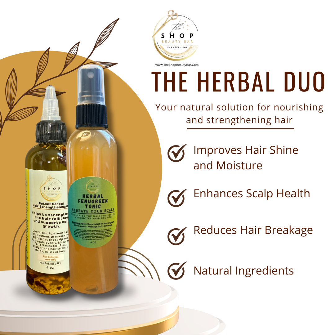 Fenugreek/Herbal Hair Growth Duo